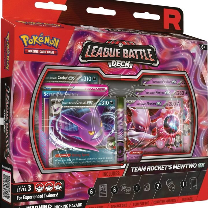 Pokémon Team Rocket’s Mewtwo ex League Battle Deck