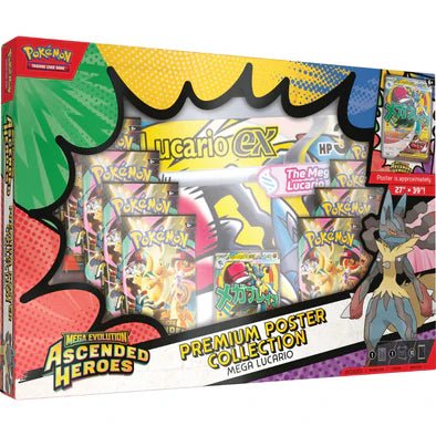 Pokémon Mega Evolution: Ascended Heroes - Poster Collection - Mega Lucario ex