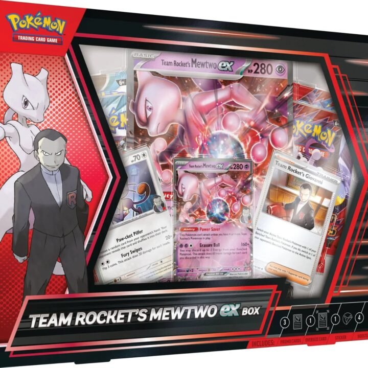 Pokémon Team Rocket's Mewtwo EX Box