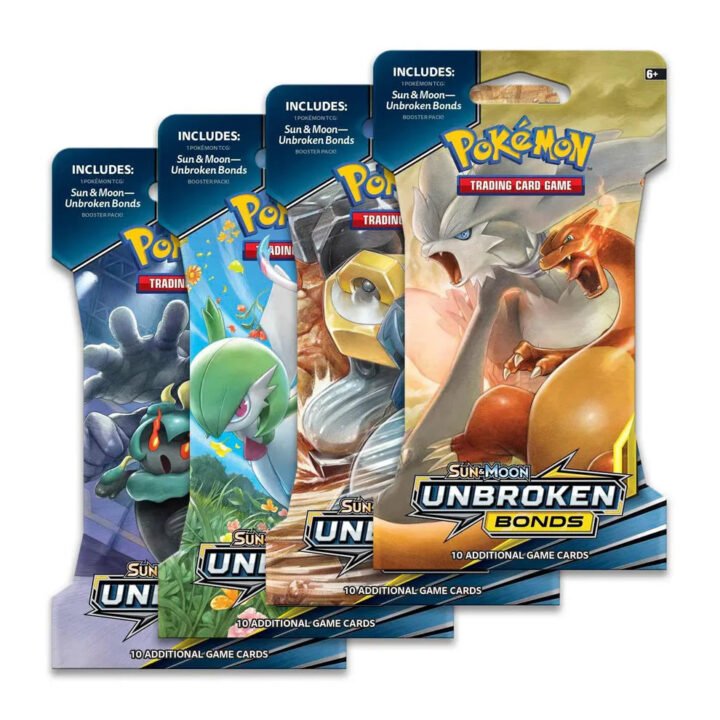 Pokémon Sun & Moon: Unbroken Bonds - Sleeved Booster Pack (1x Random Art)