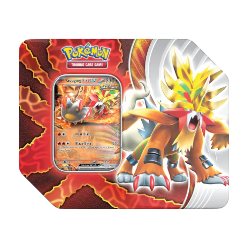 Pokémon Paradox Destinies Tin - Gouging Fire