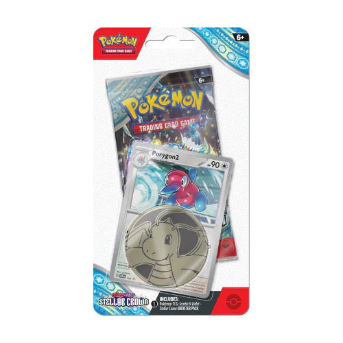 Pokémon SV Stellar Crown Checklane Blister - Porygon2
