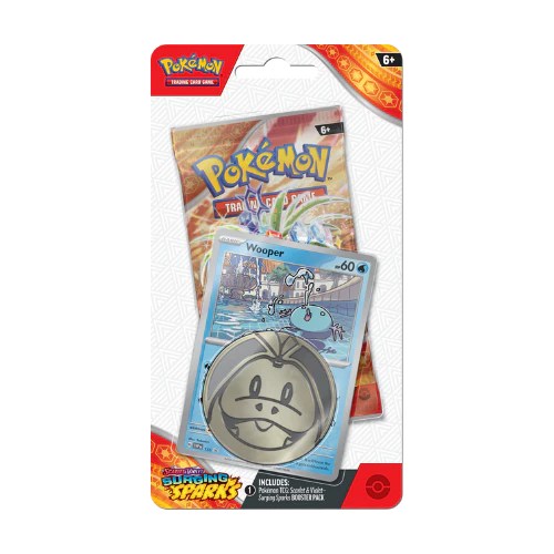 Pokémon SV Surging Sparks Checklane Blister - Wooper