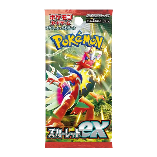 Pokémon Scarlet EX Booster Pack - Japanese