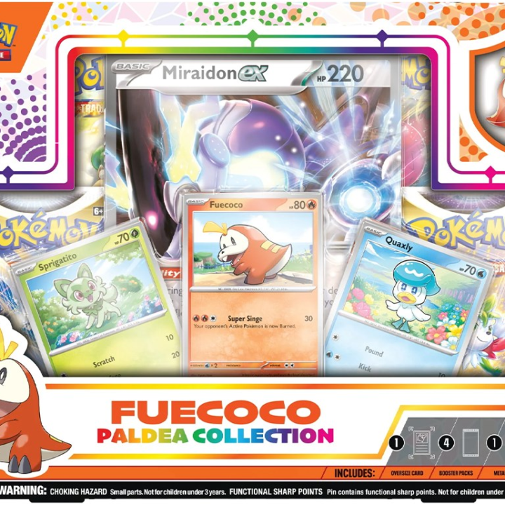 Pokémon Paldea Collection (Fuecoco) (Miraidon EX)