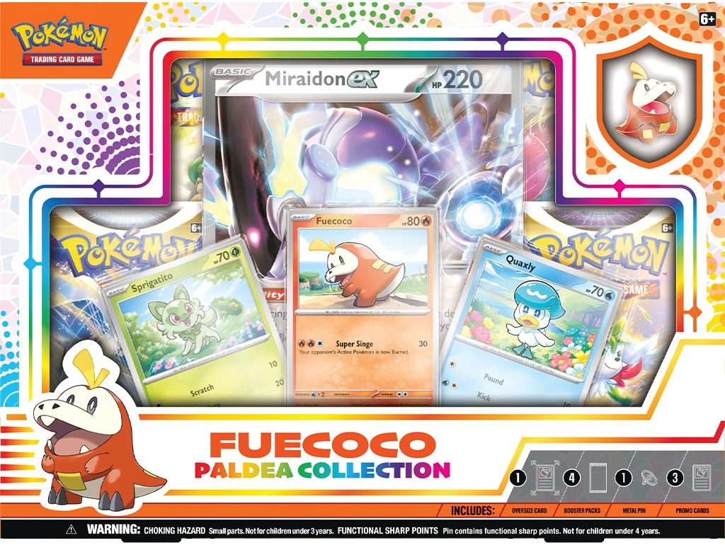 Pokémon Paldea Collection (Fuecoco) (Miraidon EX)