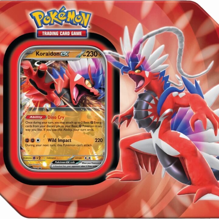 Pokémon Paldea Legends Tins (Koraidon ex)