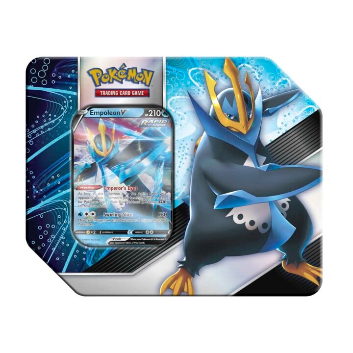 Pokémon Sword & Shield: Battle Styles - V Strikers Tin (Empoleon V)
