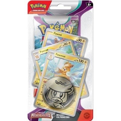 Pokémon Scarlet & Violet: Paldea Evolved - Single Pack Blister (Pawmot, Pawmo, Pawmi)