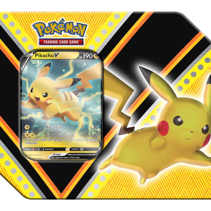 Pokémon Sword & Shield - V Powers Tin (Pikachu V)