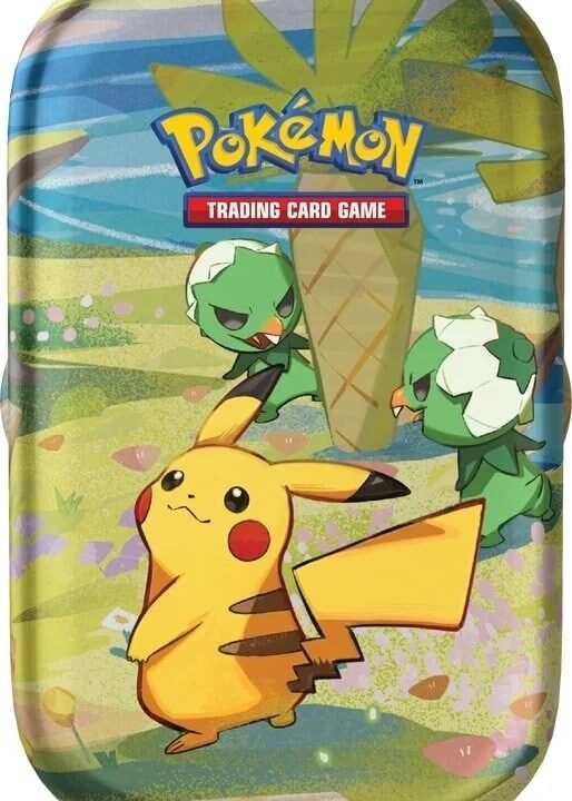 Pokémon Paldea Friends Mini Tin (Pikachu & Capsakid)