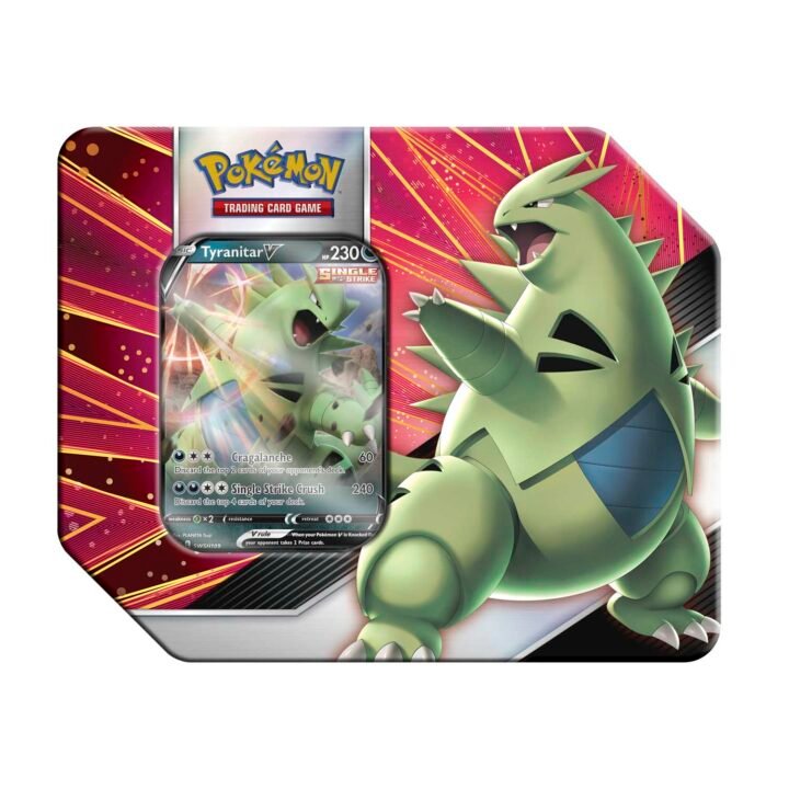 Pokémon Sword & Shield: Battle Styles - V Strikers Tin (Tyranitar V)
