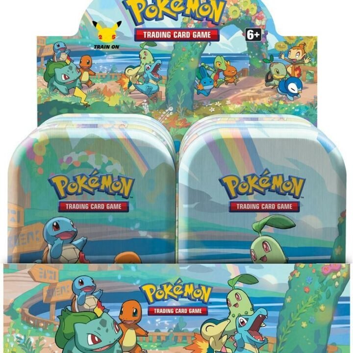 Pokémon Celebrations: 25th Anniversary - Mini Tin Display