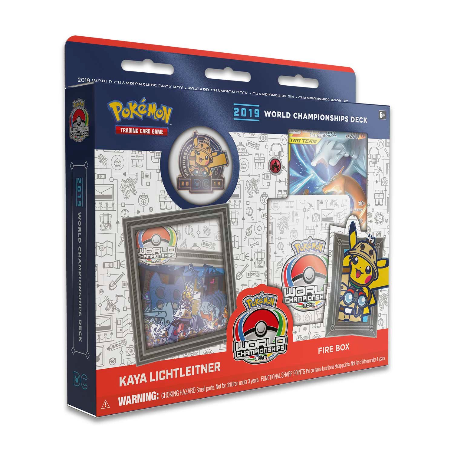 Pokémon 2019 World Championships Deck (Fire Box - Kaya Lichtleitner)