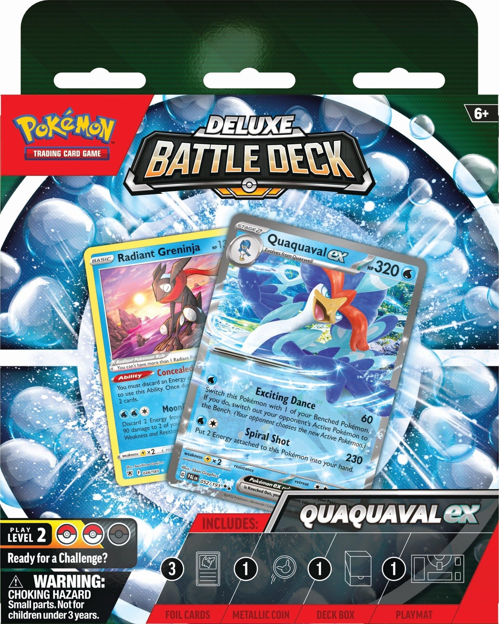 Pokémon Deluxe Battle Deck (Quaquaval ex)