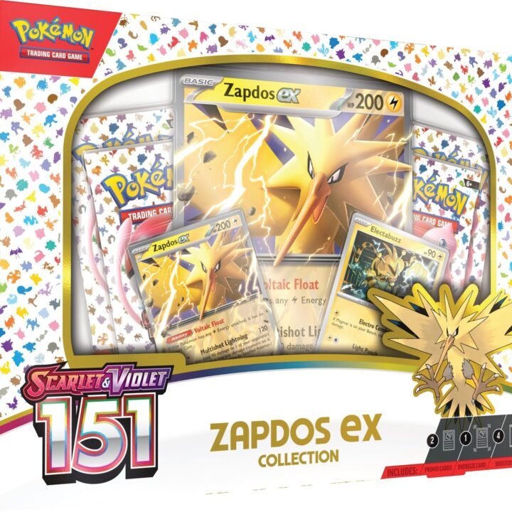 Pokémon Scarlet & Violet: 151 - Zapdos ex Box