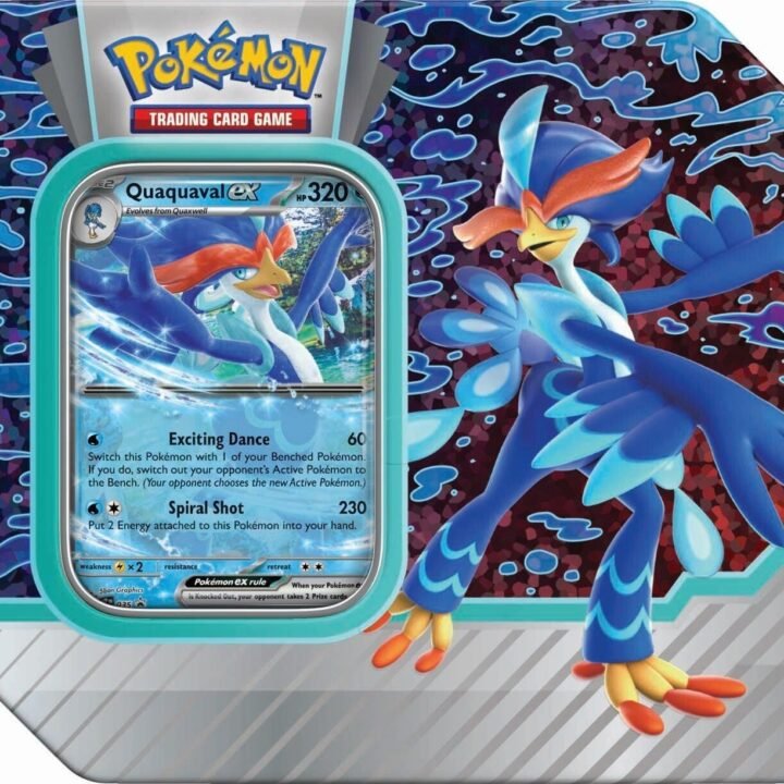 Pokémon Paldea Partners Tin (Quaquaval ex)