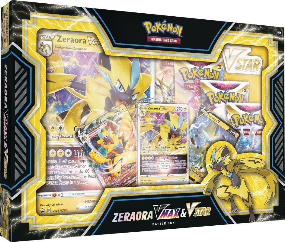 Pokémon Battle Box (Zeraora VMAX & VSTAR)
