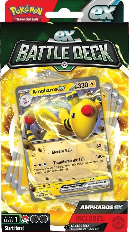 Pokémon Ex Battle Deck (Ampharos ex) - Image 2