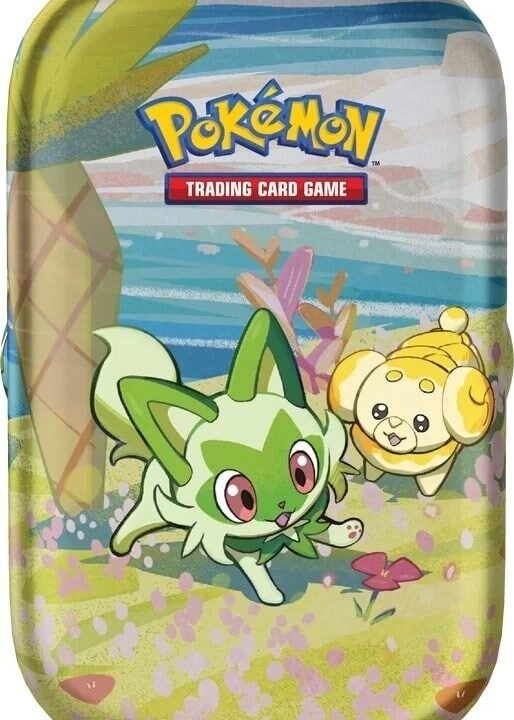 Pokémon Paldea Friends Mini Tin (Sprigatito & Fidough)