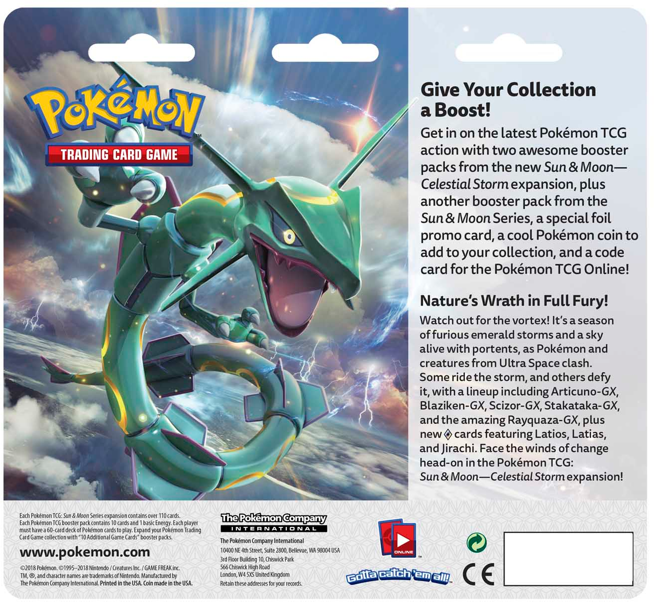 Pokémon Sun & Moon: Celestial Storm - 3-Pack Blister (Tapu Lele) - Image 2