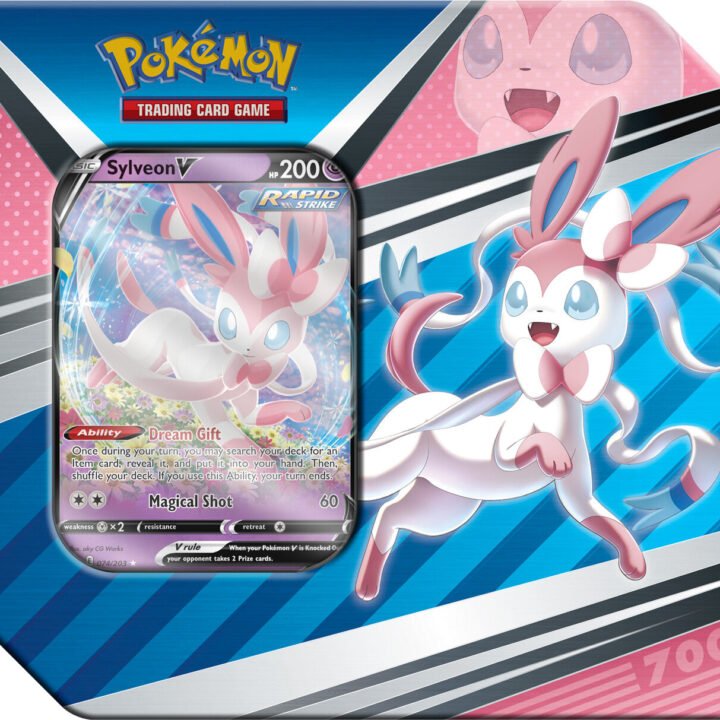 Pokémon V Heroes Tin (Sylveon V)