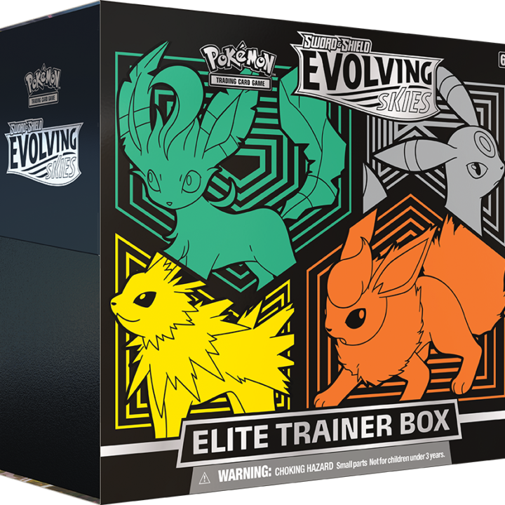 Pokémon Sword & Shield: Evolving Skies - Elite Trainer Box (Flareon/Jolteon/Umbreon/Leafeon)