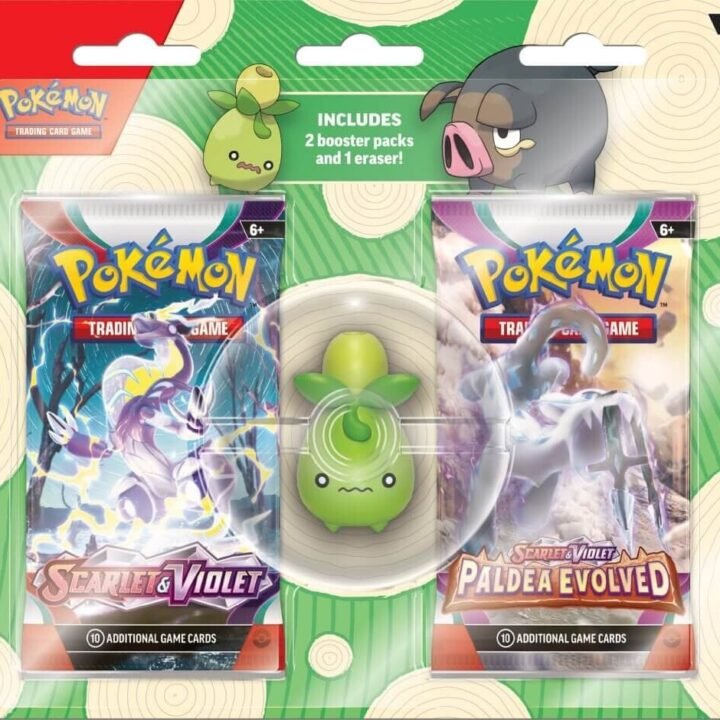 Pokémon Back to School Eraser Blister 2023 (Smoliv)