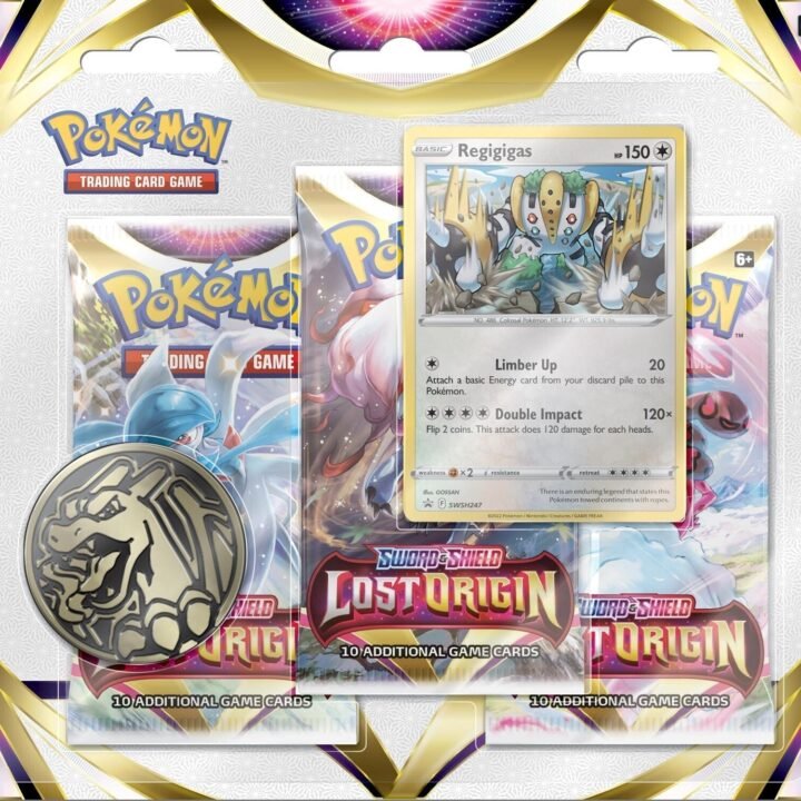 Pokémon Sword & Shield: Lost Origin - 3-Pack Blister (Regigigas)