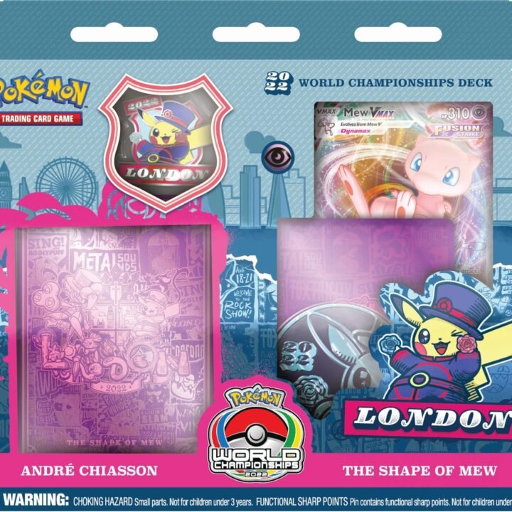 Pokémon 2022 World Championships Deck (The Shape of Mew - Andre Chiasson)