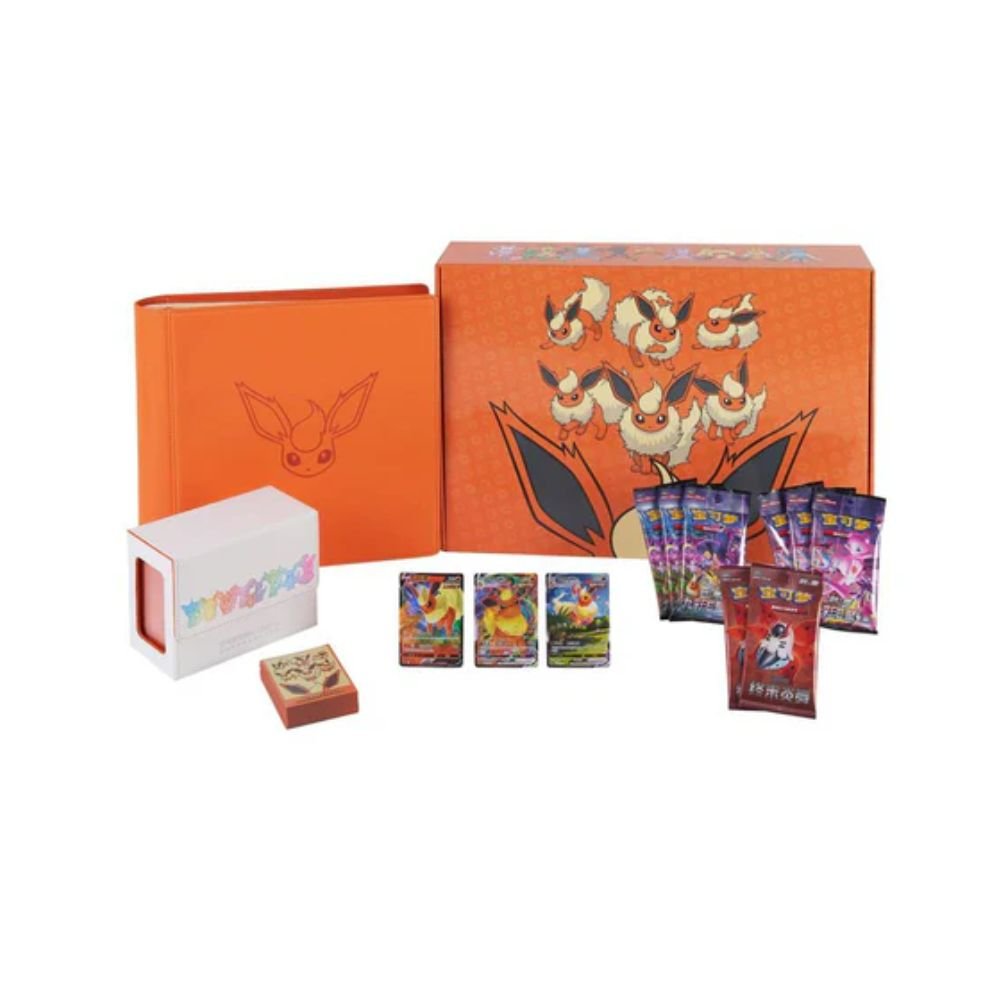 Simplified Chinese Pokémon Eevee Sealed Jumbo Collection Box - Image 2