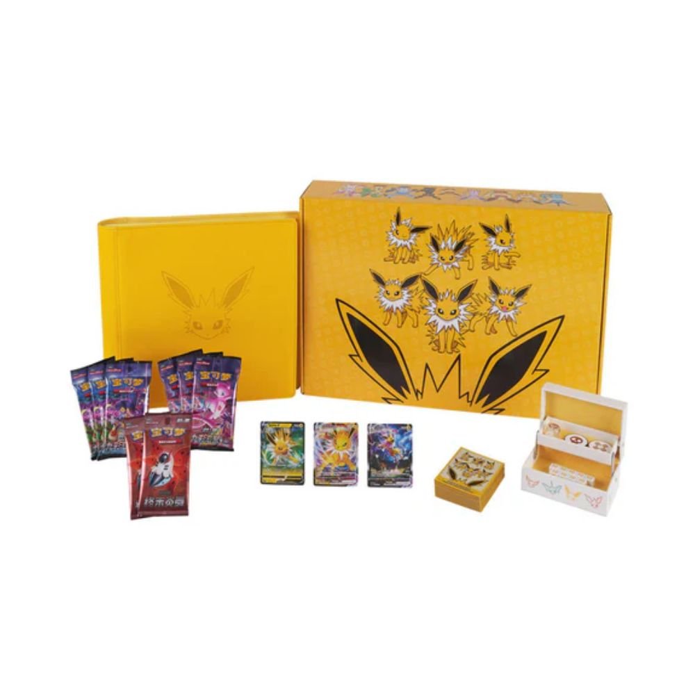 Simplified Chinese Pokémon Eevee Sealed Jumbo Collection Box - Image 4