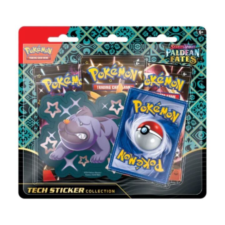 Pokémon - Scarlet & Violet: Paldean Fates - Tech Sticker Collection (Maschiff)