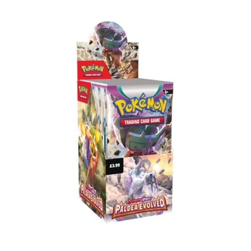 Pokémon - SV: Paldea Evolved- 18 Pack - Half Booster Box