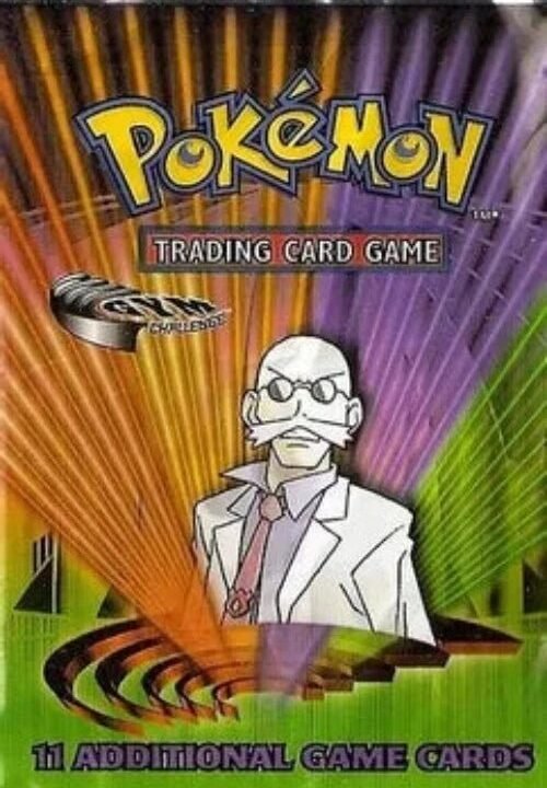 Pokémon Gym Challenge Unlimited Booster Pack - Blaine Artwork