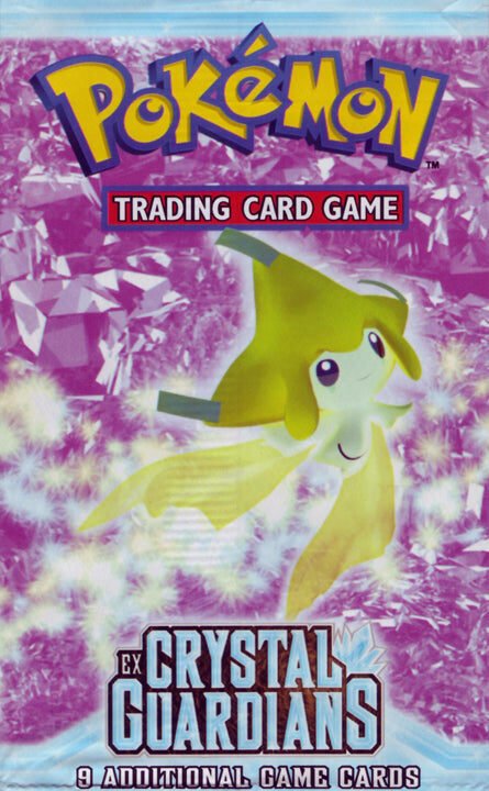 Pokémon Pokêmon EX: Crystal Guardians - Booster Pack - 16.55g - Jirachi Pack Art