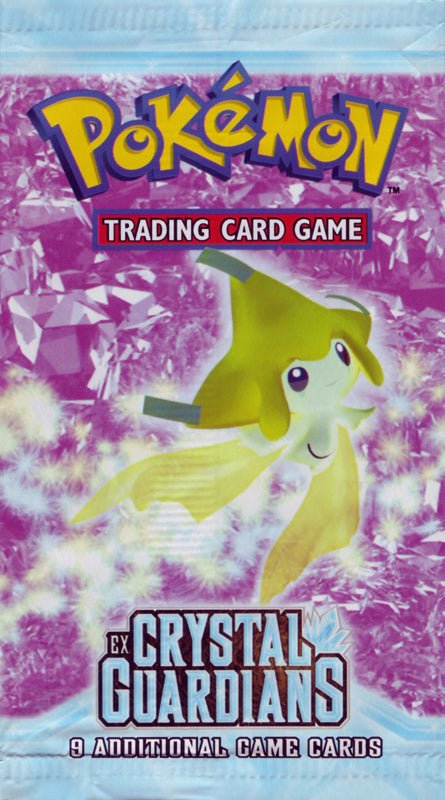 Pokémon Pokêmon EX: Crystal Guardians - Booster Pack - 16.55g - Jirachi Pack Art