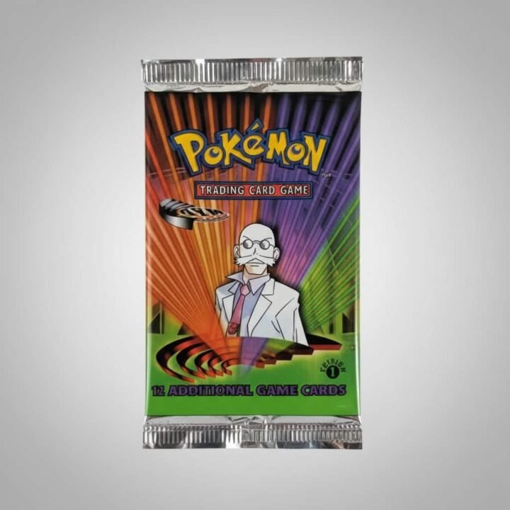 Pokémon Gym Challenge 1st Edition Booster Pack - Blaine Artwork