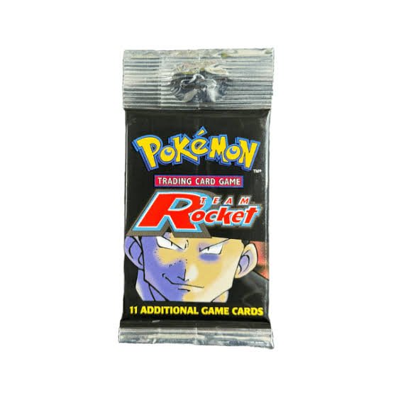 Pokémon Team Rocket Long Crimp Booster Pack (random art) 20.6g