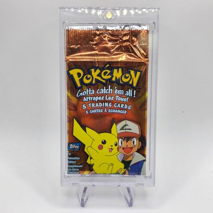Pokémon TOPPS TV Animation Series 1 Bilingual Packaging Edition - 5 Cards