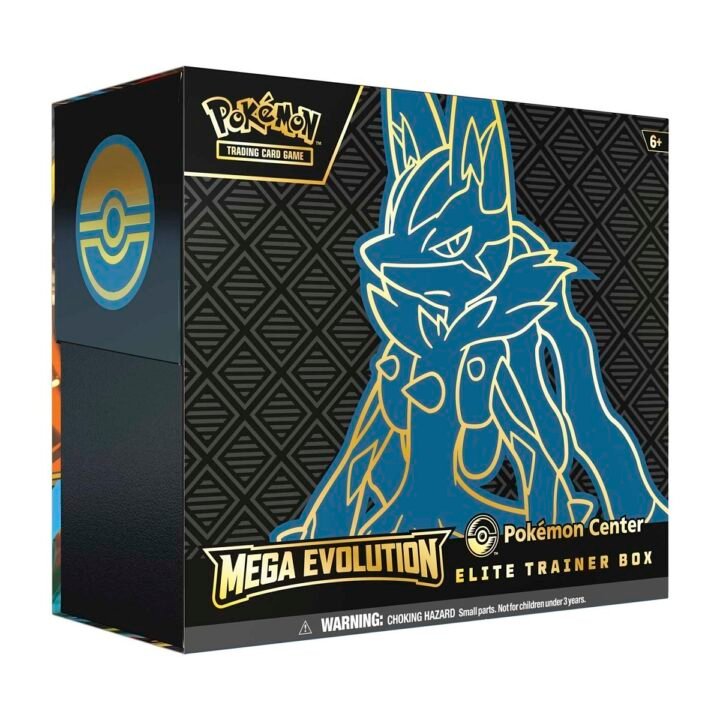 Pokémon Mega Evolution Pokémon Center Exclusive Elite Trainer Box - Lucario