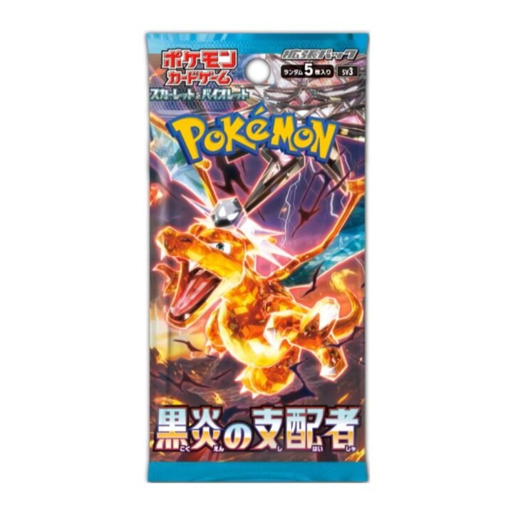 Pokémon - Ruler of The Black Flame (sv3) - Japanese - Booster Pack