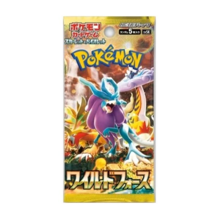 Pokémon Wild Force Japanese Booster Pack